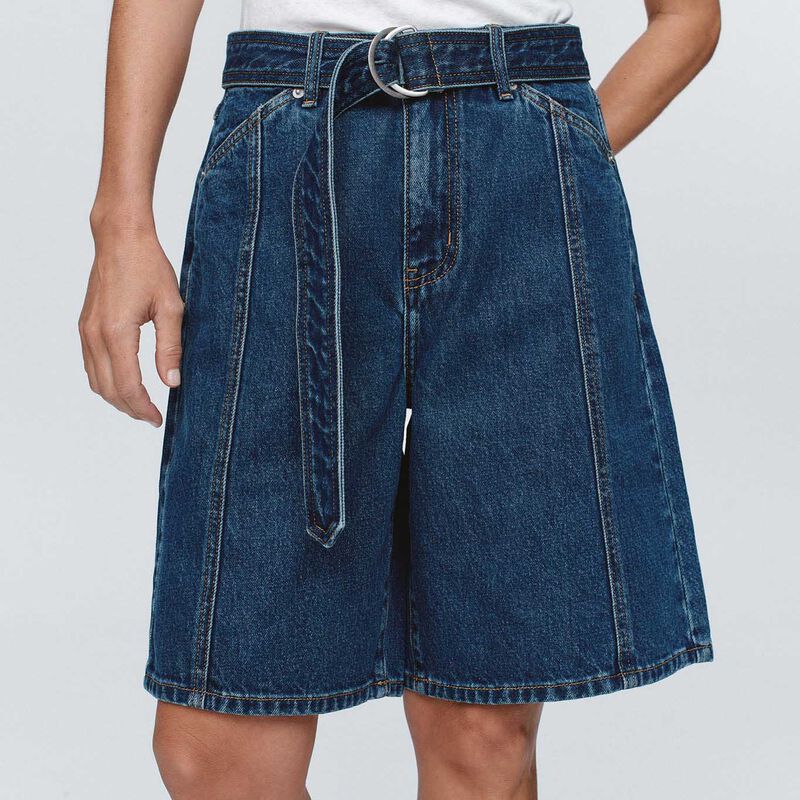 Marle Belted Jean Short image number 6